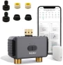 WiFi Sprinkler Timer 2 Zone with Brass Inlet & Outlet — Irrigation System, MOES