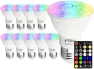 PAR20 LED Bulbs Color Changing with Remote Control — Smart Light Bulb, FTL