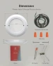 Smart LED Disk Light Pro 4-Pack — Smart Light Bulb, Lumary