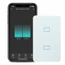 Smart Light Switch with Bluetooth (2 Gang Touch Panel) — Smart Switch, Hauza