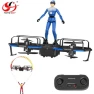 3-in-1 2-Axis RC Quadcopter with Stunt Paraglider Flight Mode — Drone