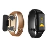 Smart Watch with Dual Earphones — Blood Pressure Monitor