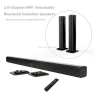 2.0-Channel Bluetooth Soundbar Speaker — Sound Bar, Samtronic