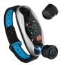 2-in-1 Smart Watch Fitness Bracelet with Bluetooth Earphone — Blood Pressure Monitor, JUCHENG