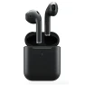 Bluetooth wireless headphones, Black, Second Generation — Wireless Earbuds