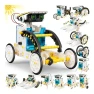 13-in-1 Solar Power Robots Creation Toy, Educational DIY Robotics Kit, Bottleboom