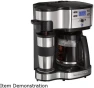 2-Way 12 Cup Programmable Drip Coffee Maker & Single Serve Machine — Coffee Maker, Hamilton Beach