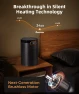 Portable Electric Space Heater with Thermostat & 24H Timer, BREEZOME