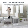 Portable Ceramic Space Heater for Bathroom and Indoor Home Use, Lasko