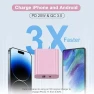 3Pack 20W Dual Port USB C Wall Charger, DelTucci