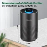 Air Purifier for Bedroom and Home up to 1000 sq ft — Air Purifier, VNIUP