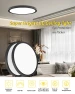 16 Inch Led Flush Mount Ceiling Light, Bright Future Lighting