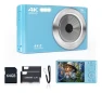 Digital Camera with 4K Video and 16X Zoom, SMARTKLIK
