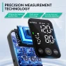 Blood Pressure Monitor Upper Arm Monitors for Home Use BP Machine Sphygmomanometer with 2x120 Reading Memory Adjustable... — Blood Pressure Monitor, Oklar