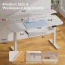 Electric Standing Desk with Drawers — Standing Desk, GTPLAYER