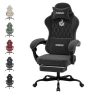 Gaming Chair with Massage, Ergonomic Design, Footrest, Headrest, and Lumbar Support — Smart Chairs, NIONIK