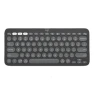 Multi-Device Bluetooth Wireless Keyboard with Customizable Shortcuts — Bluetooth Keyboard, Logitech