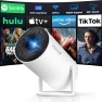 Portable Projector with WiFi 6 and Bluetooth 5.2 — Smart Projector, YINCODI