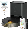 Robot Vacuum and Mop Combo with Self-Emptying — Robot Vacuum, uninell
