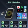 Wireless Carplay and Android Auto Adapter with Video Streaming, LAMTTO