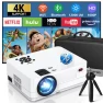 Native 1080P Projector with WiFi and Two-Way Bluetooth — Smart Projector, Dxyiitoo