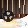 Smart COB LED Strip Lights 16.4ft 24V, Tunable White 2700K–6500K Dot-Free Lighting — LED Strip Lights, V4light