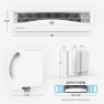 Transom AE Window Fan — Smart Fan, Vornado