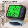Wrist Blood Pressure Monitor with LED Display and Touch Screen — Blood Pressure Monitor, Double love