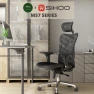 Ergonomic Mesh Office Chair, High Back Home Desk Chair with 3D Armrests, Lumbar Support and Adjustable Headrest,... — Smart Chairs, SIHOO