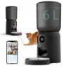 Smart Pet Feeder with 2K Dual Camera & AI Recognition — Automatic Pet Feeder, Bestmotoring