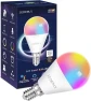 A15 LED Smart Bulb, 5W=40W, E12 Base, G45, 4 Pack — Smart Light Bulb, LEDEPLY