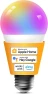 Smart Light Bulb - Color Changing, Dimmable, 9W 810 Lumens, Works with Siri, Alexa, Google Home — Smart Light Bulb, Refoss