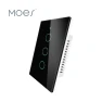 WiFi Smart Wall Touch Light Switch Glass Panel — Smart Switch, MOES