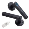 Fingerprint Door Lock, Black — Smart Lock, WAFU