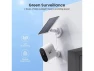 Wireless Outdoor Solar Security Camera Kit, 2 Cameras — Security Camera, AOSU