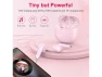 Light Pink Wireless Earbuds — Wireless Earbuds, WOOJONG