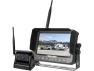 Solar Wireless Backup Camera Monitor System Kit — Backup Camera, DALLUX