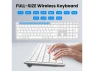 Full-Size Wireless Bluetooth Keyboard — Bluetooth Keyboard, TUKO