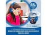 Blue Foldable Over-Ear Kids Headphones — Wireless Earbuds, MIDOLA