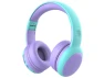 Over-ear Bluetooth Headphones for Kids, Purple, Cat Ears — Wireless Earbuds, Generic Logic, Inc.