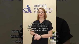 Различия между антицеллюлитным и лимфодренажным массажем #обучениемассажу #массажист