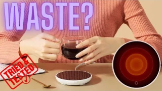 Keeping your coffee hot - mug warmers, do they actually work? Real tests! Ordinary cups!