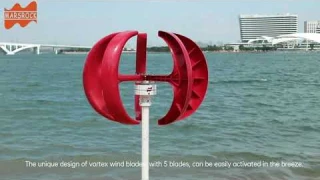 Mars Rock D series Vertical Wind Turbine Generator