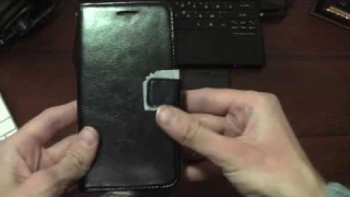 Магнитный чехол-книжка Luxury Retro Crazy Horse для Xiaomi Redmi 3. Подставка, отделение для карт.