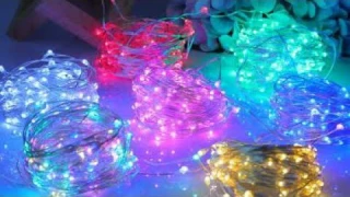 Гирлянда капельки росы USB с пультом обзор