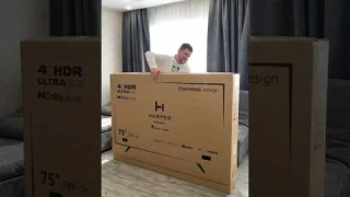 Недорогой Огромный 4K android телевизор 75 дюймов 🔥#shorts