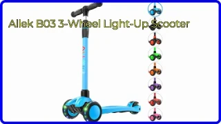 REVIEW (2025): Allek B03 3-Wheel Light-Up Scooter. ESSENTIAL details.