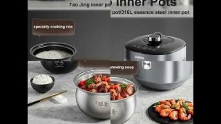 SUPOR 112kPa Electric Pressure Cooker IH Rice Cooker Multi-function Double Liner Smart Electric