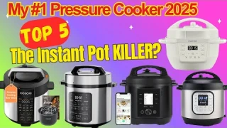 Best Pressure Cooker 2025: Top 5 Electric Pressure Cooker Reviews (Instant Pot, CHEF iQ & COSORI)