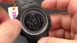 Настройка часов SKMEI 1251